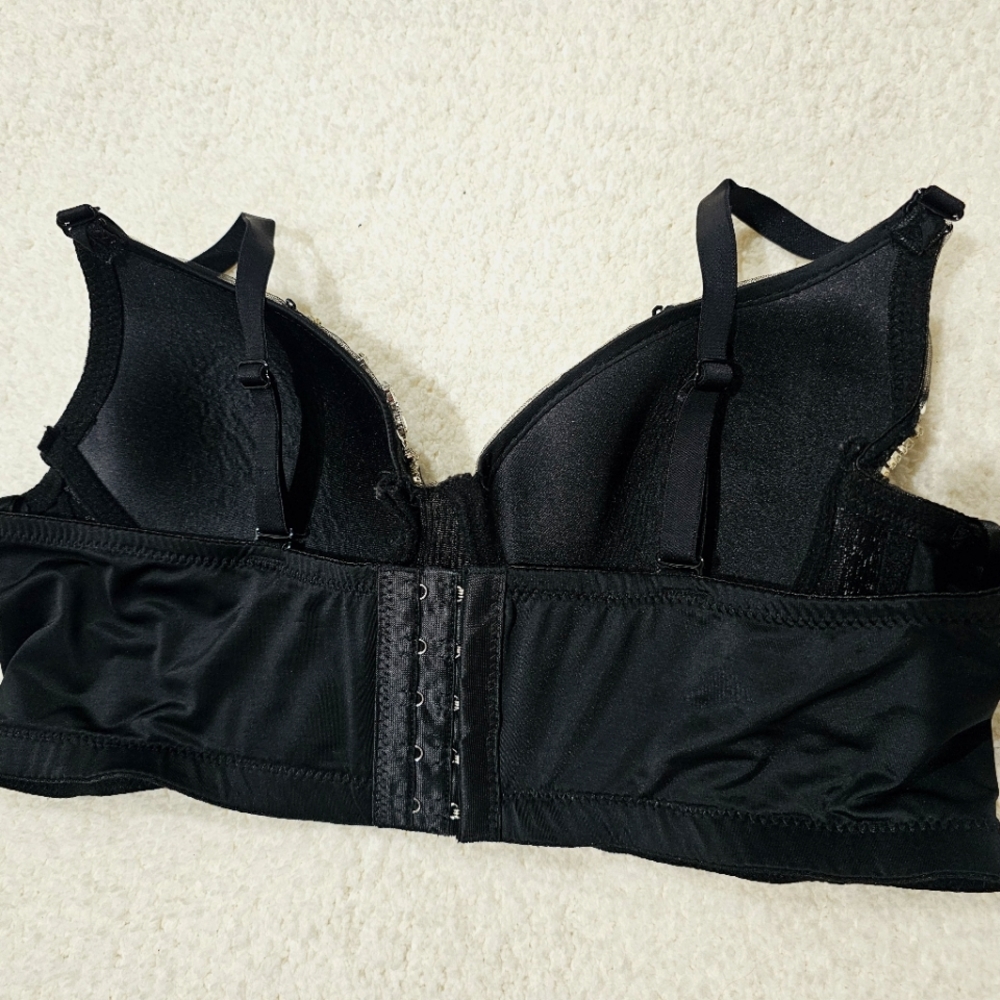 Bralette with rhinestones - Picture 2 of 3